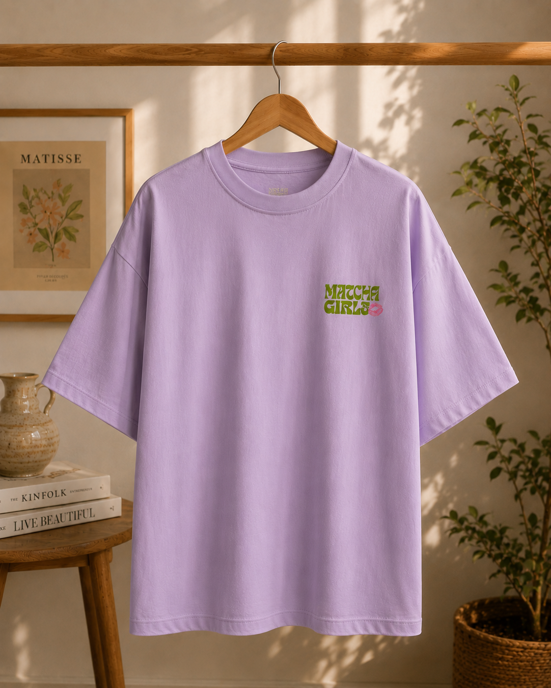 Oversoul Matcha Muse Oversized Tee 🍵✨